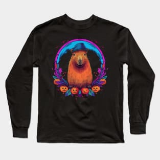 Capybara Halloween Long Sleeve T-Shirt